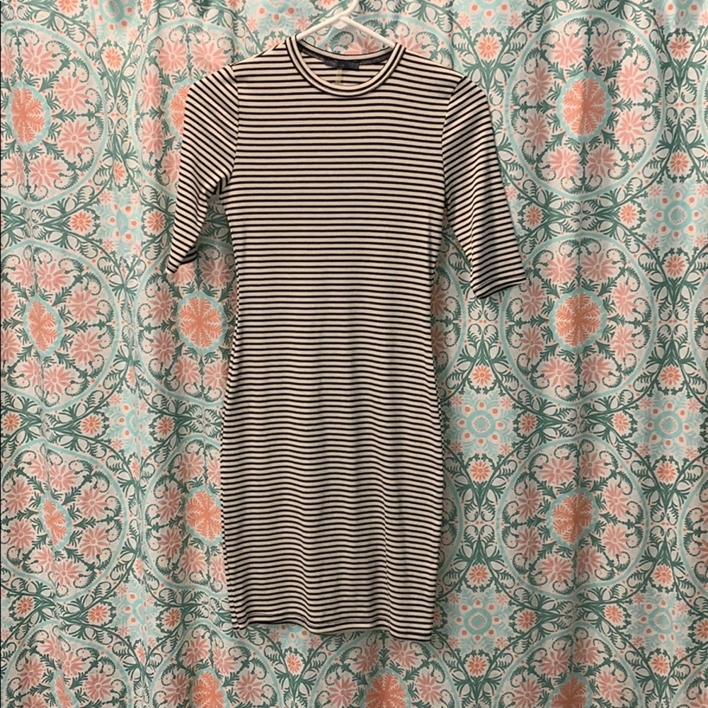 Stripe body con dress